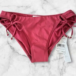 Robin Piccone Women's Pink Swim Bottom sz S NWT 010